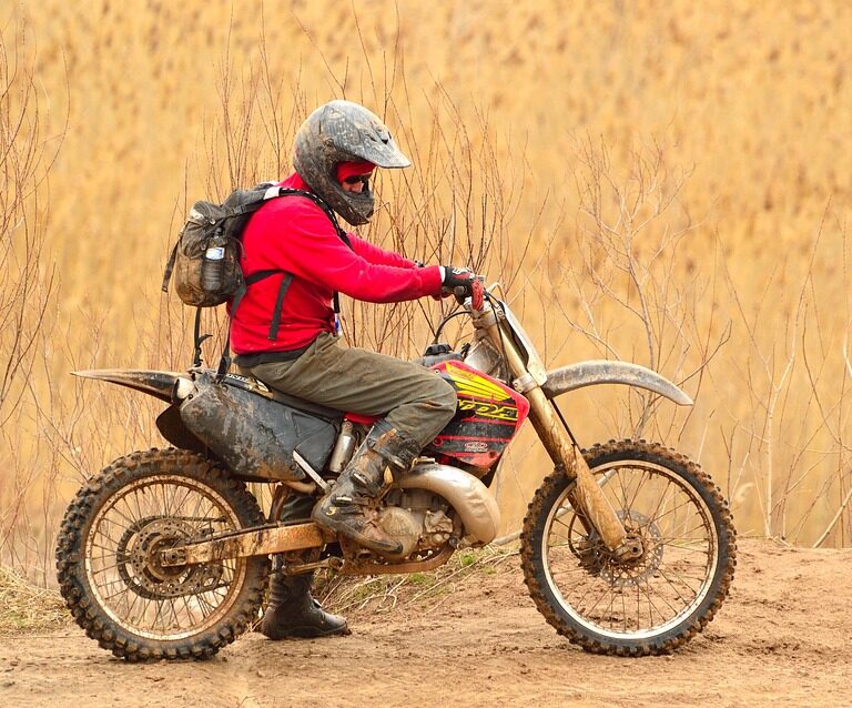 Off-road motorcycle Morocco
