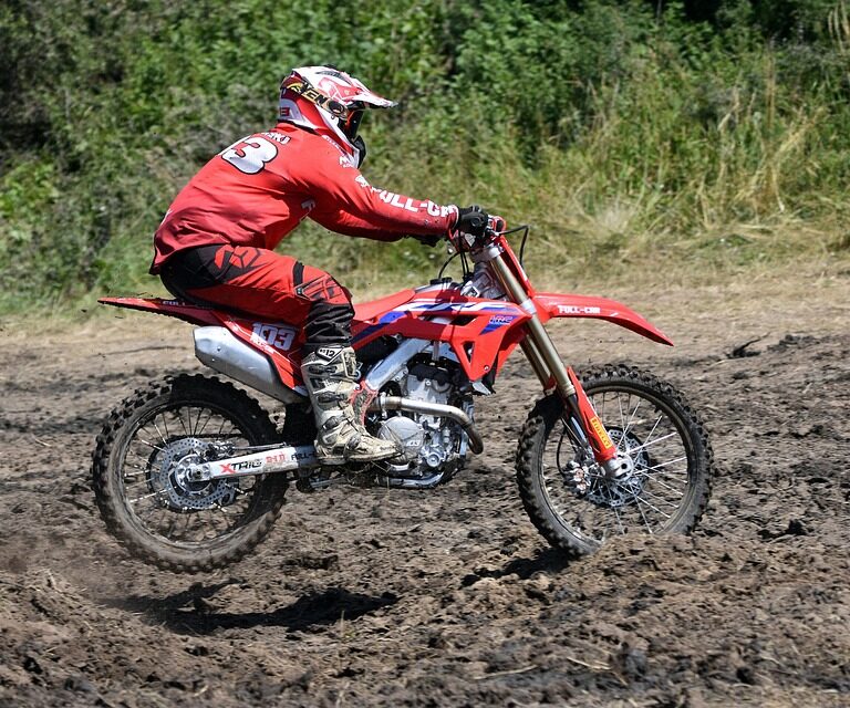 Off-road motorcycle Morocco