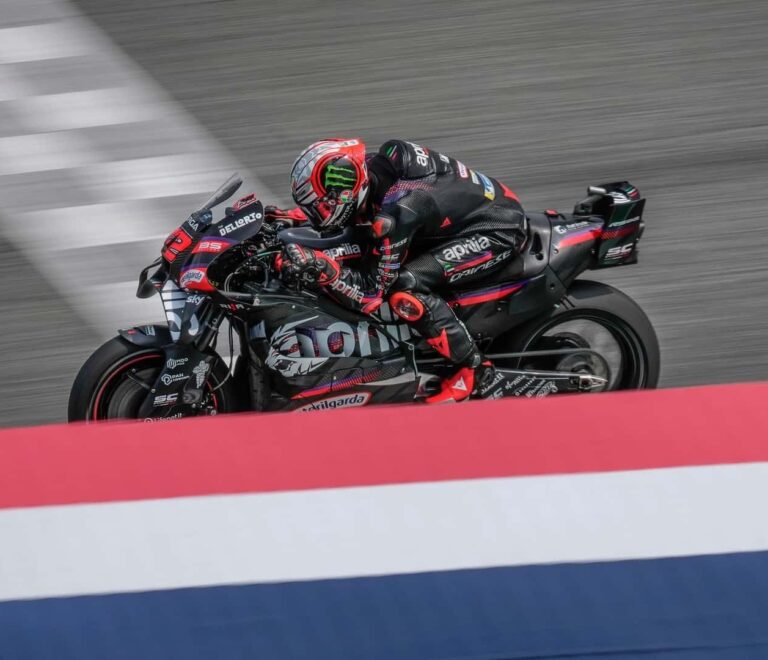 Aprilia&rsquo;s MotoGP Bike Skirts The Rules and Makes The Rider a Part of Its Active Aero