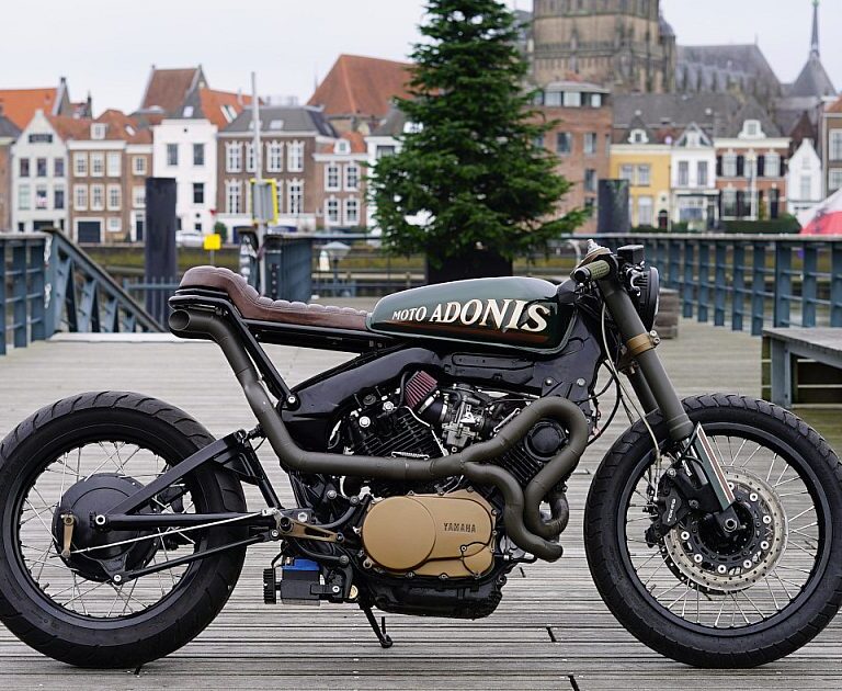 Moto Adonis’ Yamaha XV750 Cafe Racer